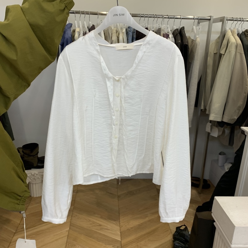 JINSIM東大門實拍女裝新品推薦時尚真品人氣熱賣襯衫蕾絲衫JINSIM襯衫/蕾絲衫圖色1