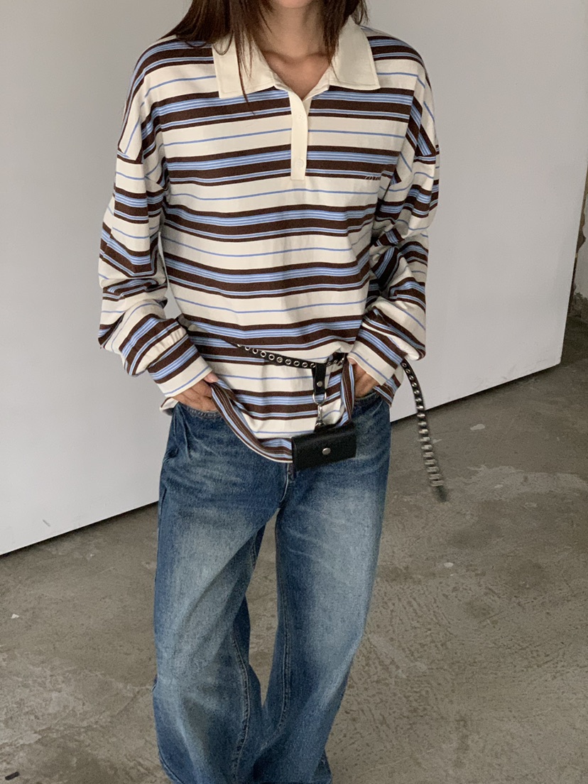RIVER RAIN東大門代購女士新品人氣熱賣推薦真品長袖T恤RIVER RAIN長袖T恤