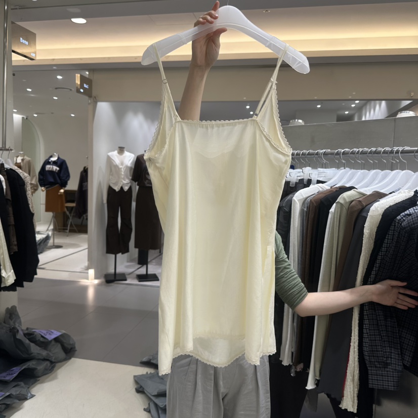 BENE韓國直郵女士新品時尚推薦人氣熱賣吊帶背心無袖紐扣SHOP BENE_Bene吊帶/背心