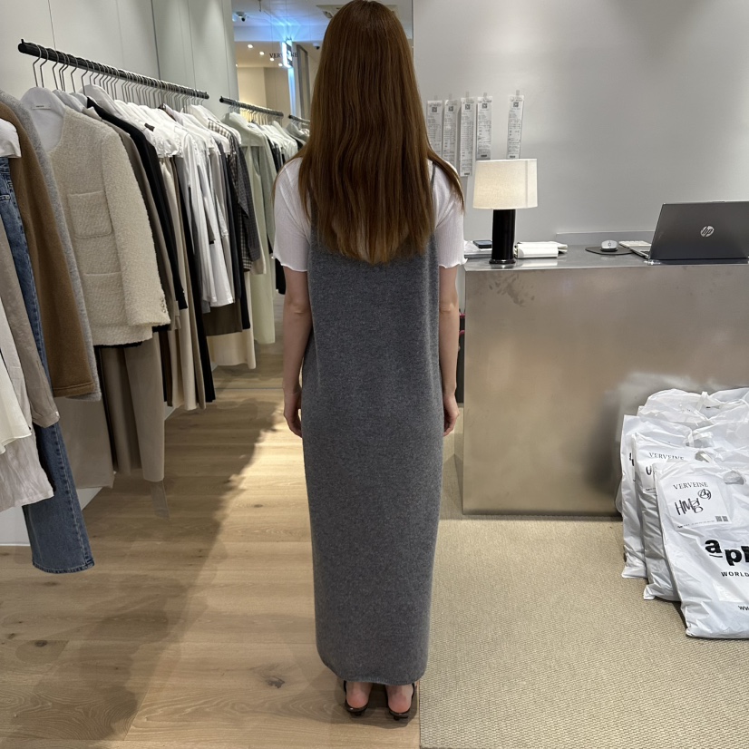 VERVEINE東大門代購女士新品人氣休閑連衣裙不含內搭羊絨VERVEINE連衣裙