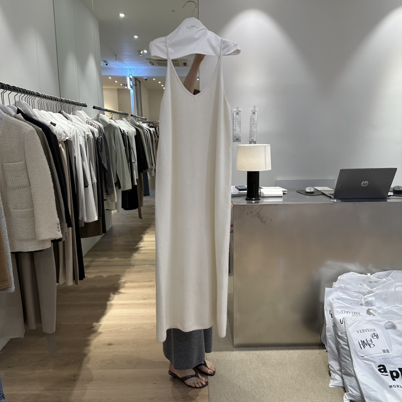 VERVEINE東大門代購女士新品人氣休閑連衣裙不含內搭羊絨VERVEINE連衣裙圖色2