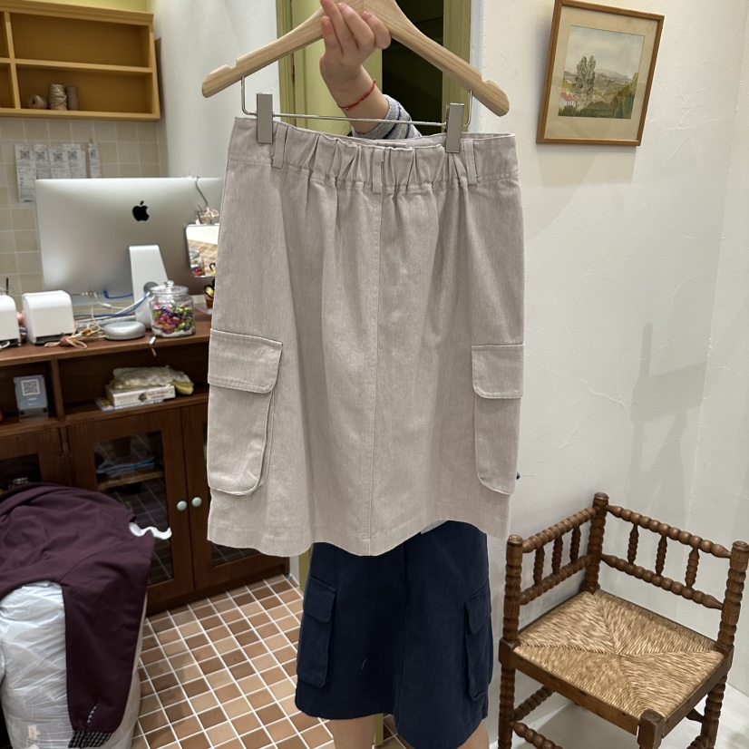 OURMOMENT東大門實拍女裝新款推薦休閑真品熱賣半身裙中短裙OURMOMENT半身裙/中短裙