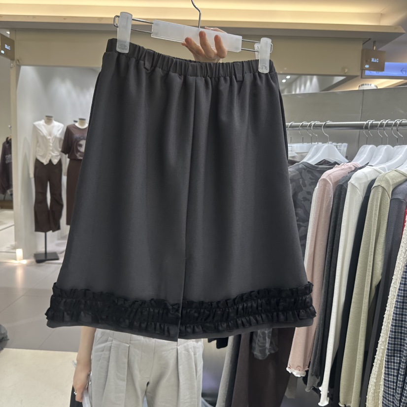 BENE東大門代購女士新款人氣休閑真品半身裙中短裙束帶褶皺SHOP BENE_Bene半身裙/中短裙