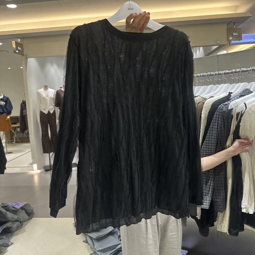 BENE韓國直郵女裝新品推薦真品熱賣時尚休閑人氣襯衫蕾絲衫SHOP BENE_Bene襯衫/蕾絲衫圖色2