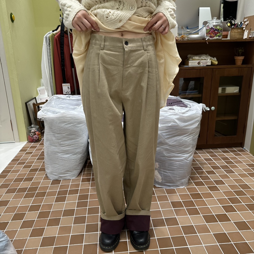 OURMOMENT韓國直郵女士新品推薦真品人氣時尚熱賣休閑休閑褲OURMOMENT休閑褲圖色1