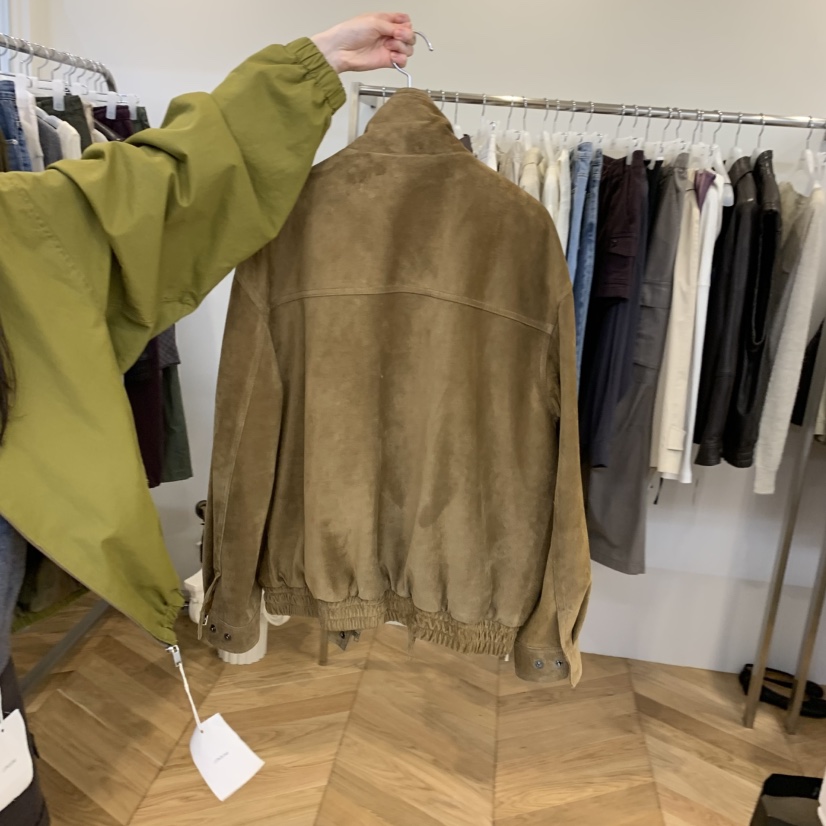 JINSIM東大門實拍女裝新款人氣真品時尚推薦熱賣夾克麂皮JINSIM夾克