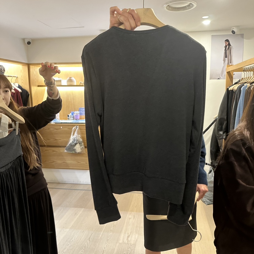 ROUNDER東大門直郵女士新品人氣真品時尚長袖T恤不含內搭ROUNDER長袖T恤
