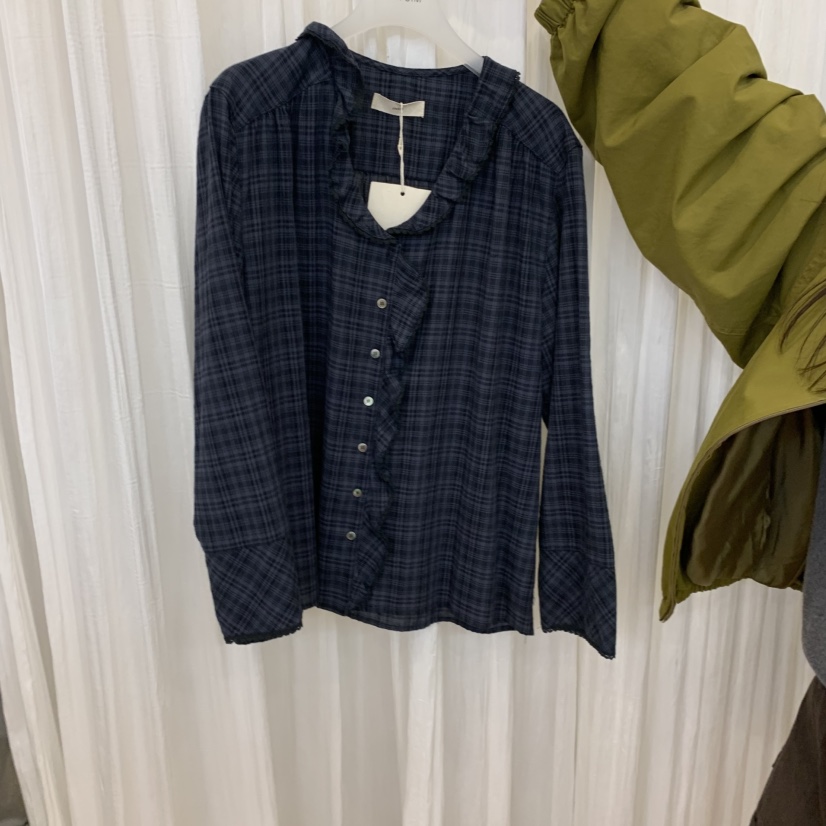 JINSIM東大門代購女裝新品推薦時尚人氣真品熱賣襯衫蕾絲衫JINSIM襯衫/蕾絲衫圖色2