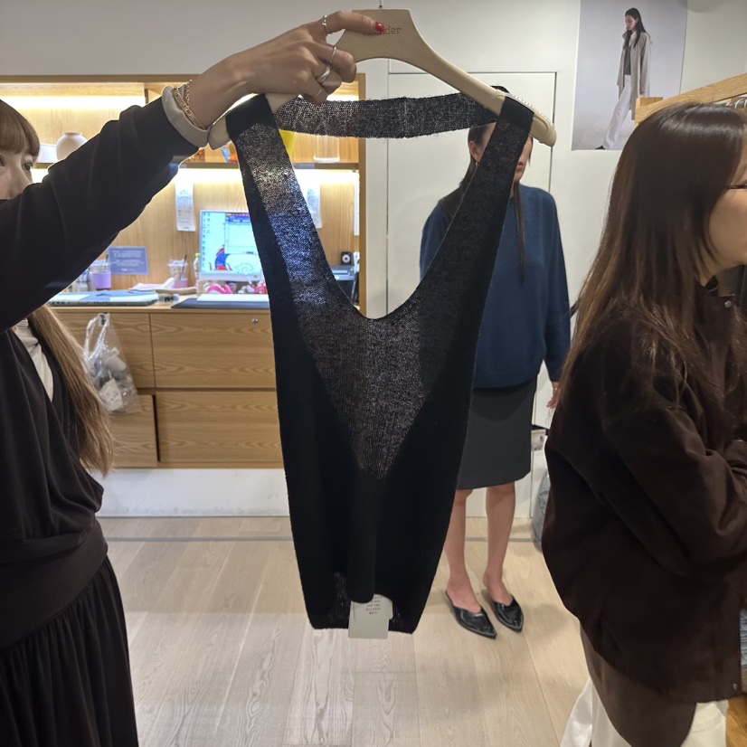 ROUNDER東大門直郵女士新品人氣真品熱賣時尚吊帶背心馬海毛ROUNDER吊帶/背心圖色3