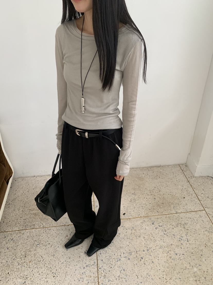TRUE東大門代購女裝新品休閑真品推薦熱賣人氣時尚長袖T恤TRUE長袖T恤