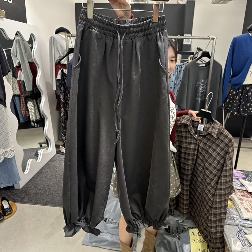 A.CES東大門實拍女士新品推薦熱賣休閑時尚人氣真品休閑褲A.CES休閑褲圖色2