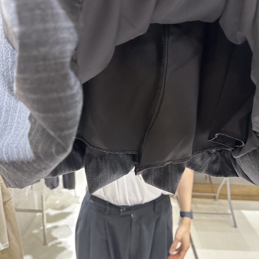 A WANT韓國代購女士新款熱賣推薦時尚人氣真品休閑裙褲條紋A WANT裙褲