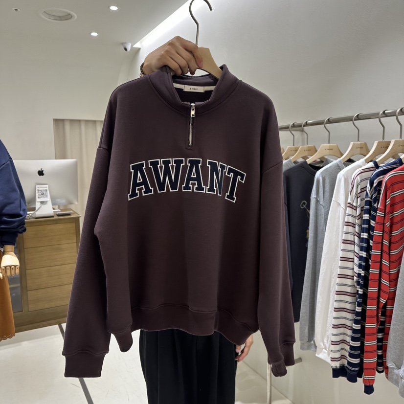 A WANT東大門代購女裝新款人氣休閑時尚推薦熱賣真品衛衣A WANT衛衣圖色1