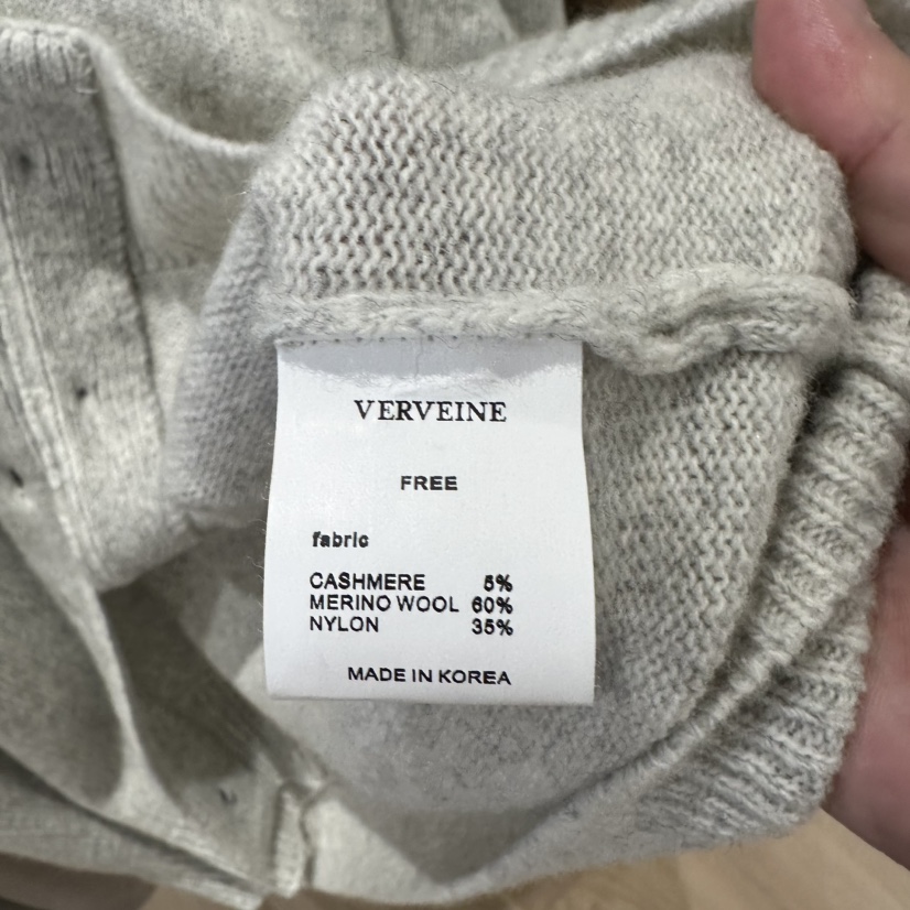 VERVEINE東大門實拍女士新品推薦時尚人氣針織衫羊絨開衫VERVEINE針織衫