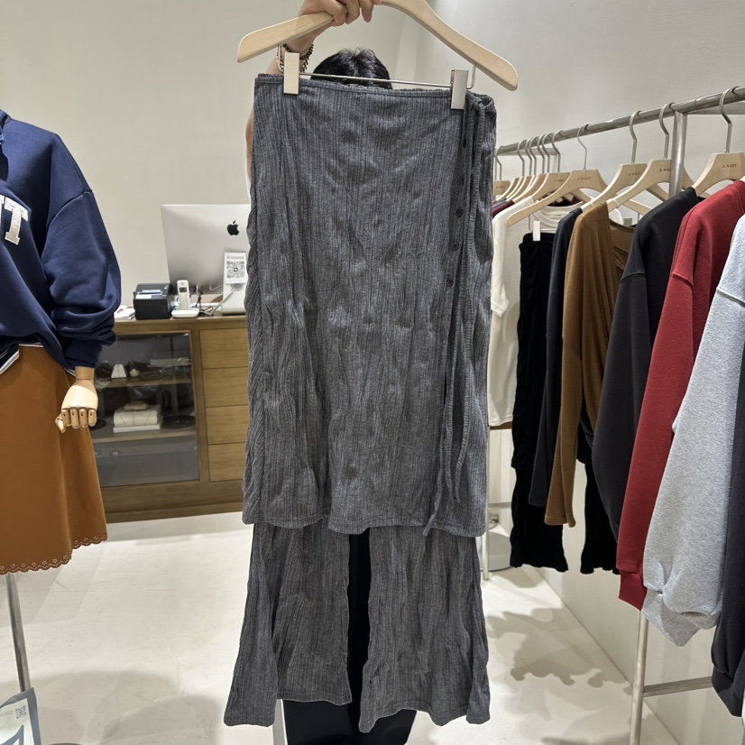 A WANT東大門代購女士新品熱賣真品人氣時尚休閑推薦裙褲A WANT裙褲圖色1