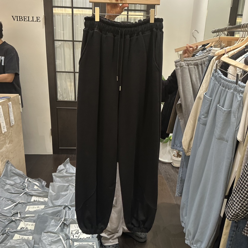 VIBELLE東大門代購女裝新款熱賣人氣真品推薦時尚休閑休閑褲VIBELLE休閑褲圖色3