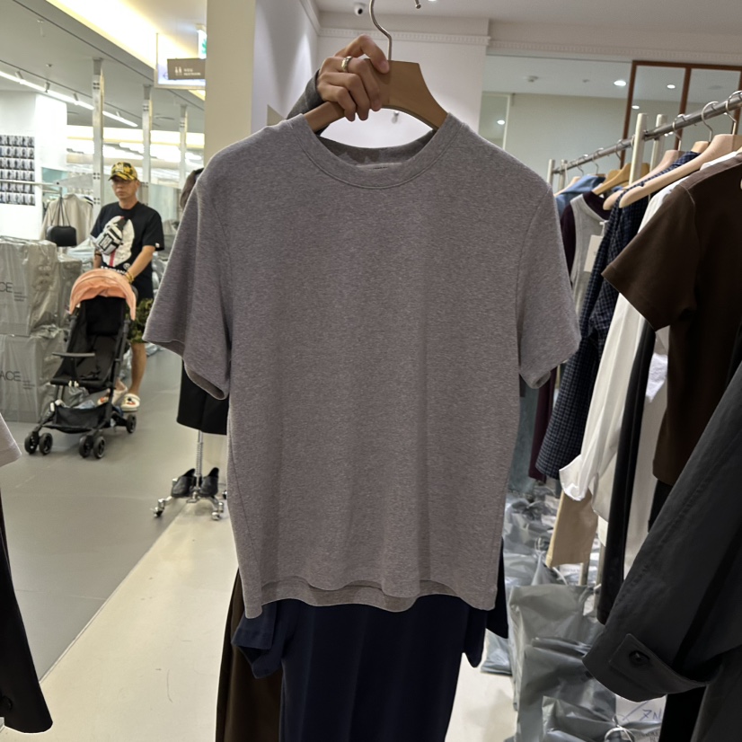 ANDMORE BUTTON東大門實拍女士新品時尚人氣真品休閑T恤ANDMORE BUTTONT恤圖色3