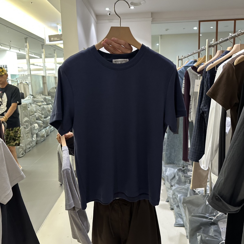 ANDMORE BUTTON東大門實拍女士新品時尚人氣真品休閑T恤ANDMORE BUTTONT恤圖色4