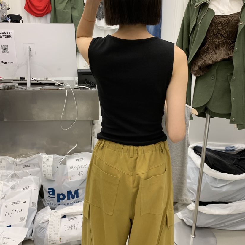 ROMANTIC NEWYORK韓國直郵女士新品人氣休閑熱賣吊帶背心ROMANTIC NEWYORK吊帶/背心