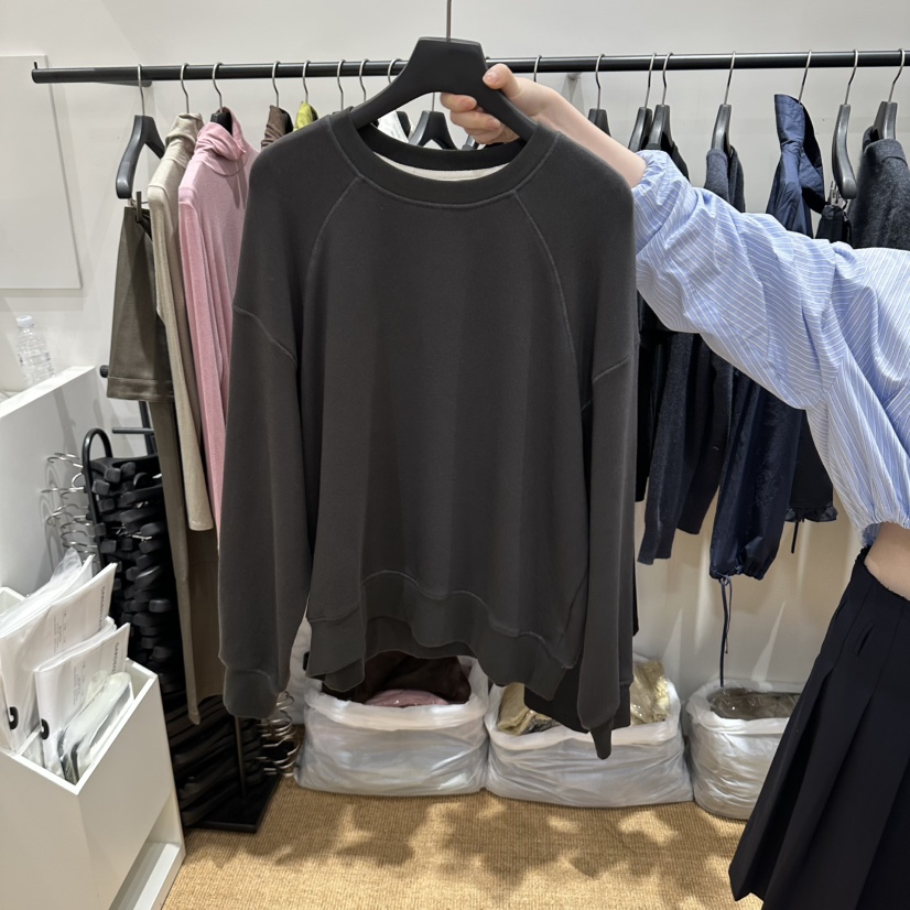 GARDEN LAYER東大門直郵女裝新款時尚熱賣職業真品衛衣運動GARDEN LAYER衛衣圖色2墨綠色