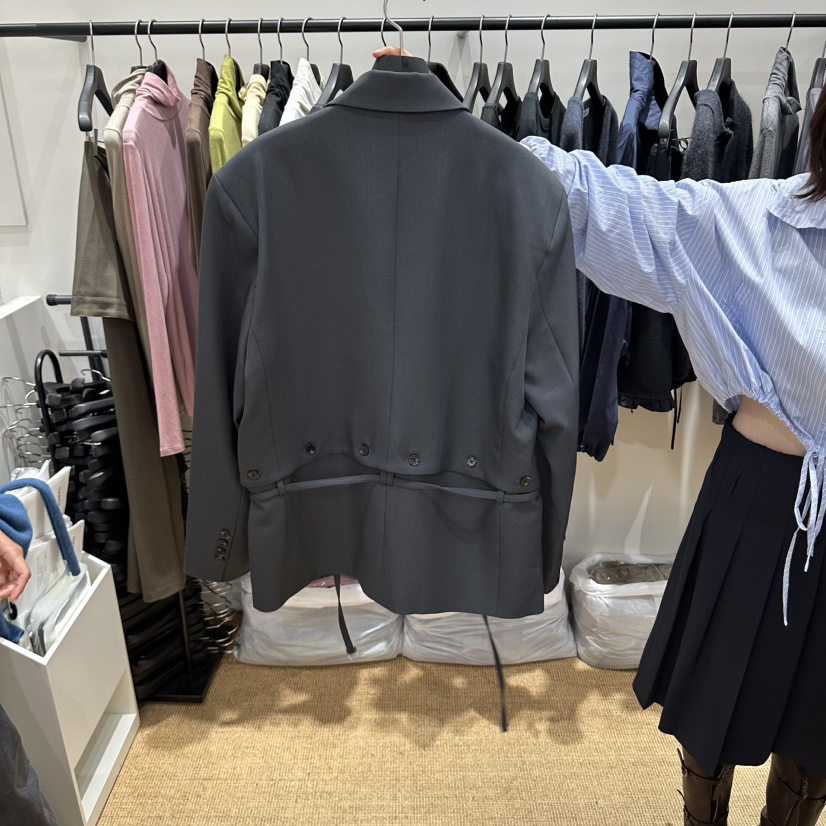GARDEN LAYER東大門代購女裝新款真品職業西裝西服含腰繩GARDEN LAYER西裝/西服