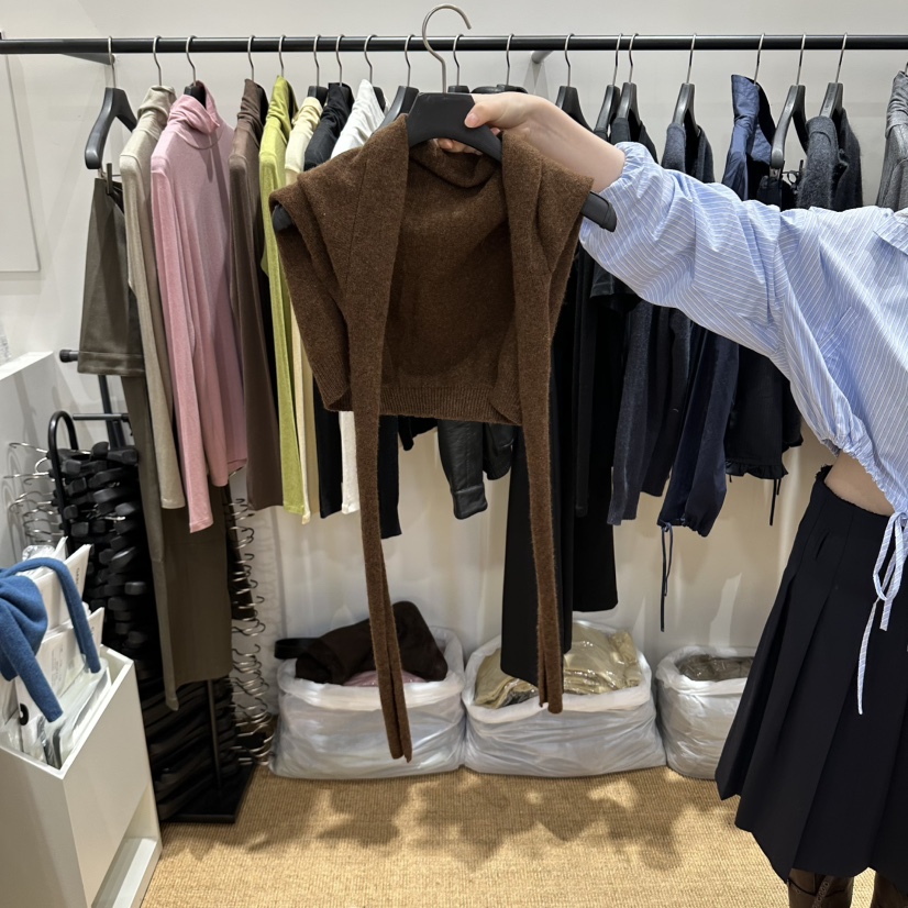 GARDEN LAYER韓國代購女士新品時尚人氣圍巾披肩多層披肩GARDEN LAYER圍巾/披肩圖色4