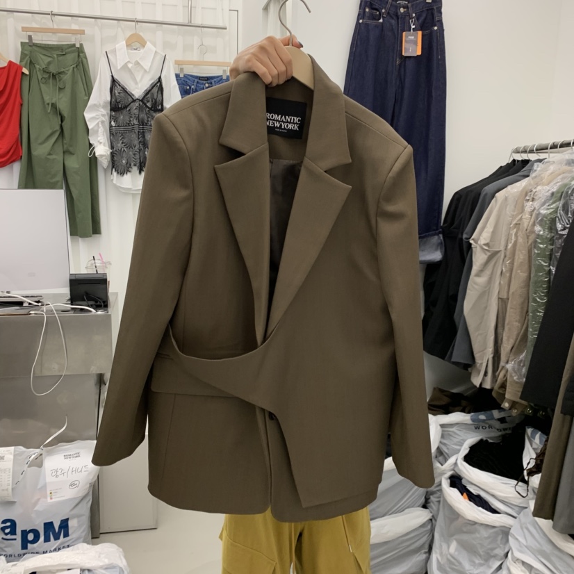 ROMANTIC NEWYORK東大門實拍女裝新品推薦人氣職業西裝西服ROMANTIC NEWYORK西裝/西服圖色1
