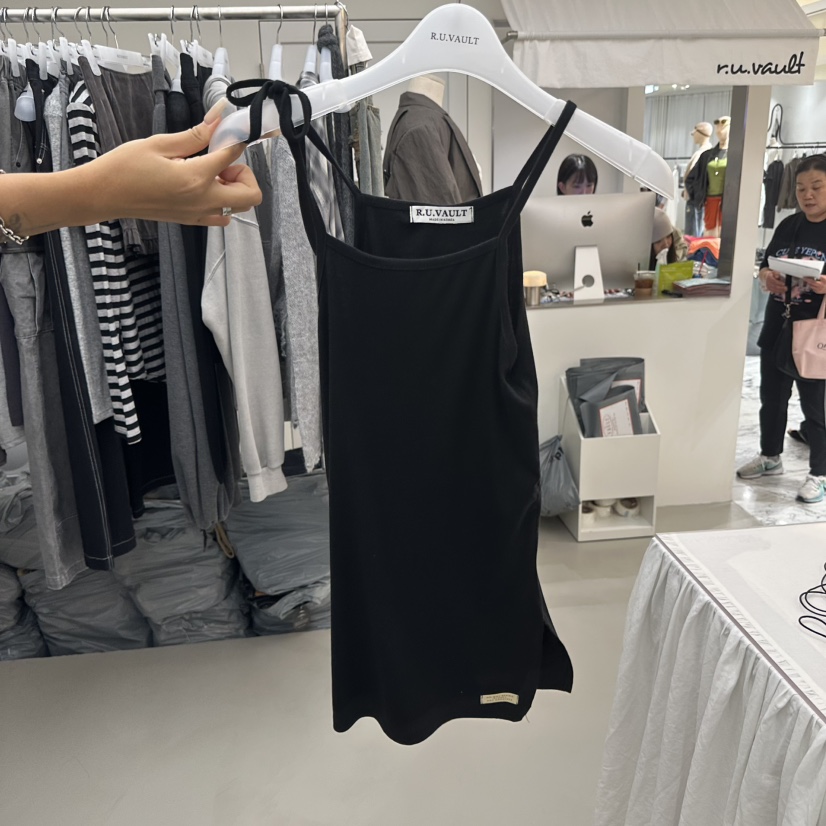 R U VAULT韓國直郵女士新款職業熱賣時尚人氣連衣裙絲帶R U VAULT連衣裙圖色4