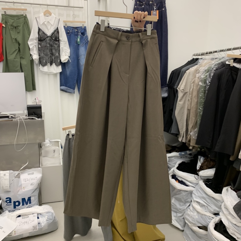 ROMANTIC NEWYORK韓國直郵女士新品熱賣休閑推薦休閑褲蕾絲ROMANTIC NEWYORK休閑褲圖色2