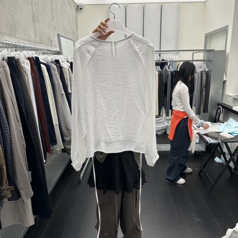 OUTLANDER韓國代購女士新款職業時尚休閑推薦熱賣襯衫蕾絲衫OUTLANDER襯衫/蕾絲衫