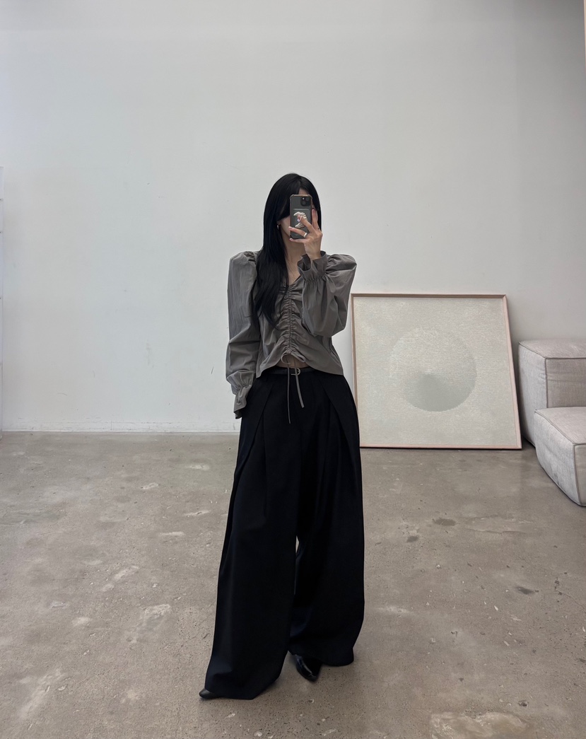 AMUSE SEOUL韓國直郵女士新款真品時尚休閑人氣熱賣休閑褲AMUSE SEOUL休閑褲