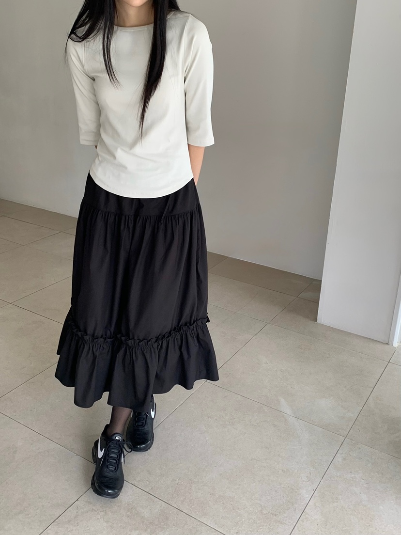LOVEMYSANTA東大門直郵女士新款休閑熱賣真品人氣時尚長裙LOVEMYSANTA長裙圖色2