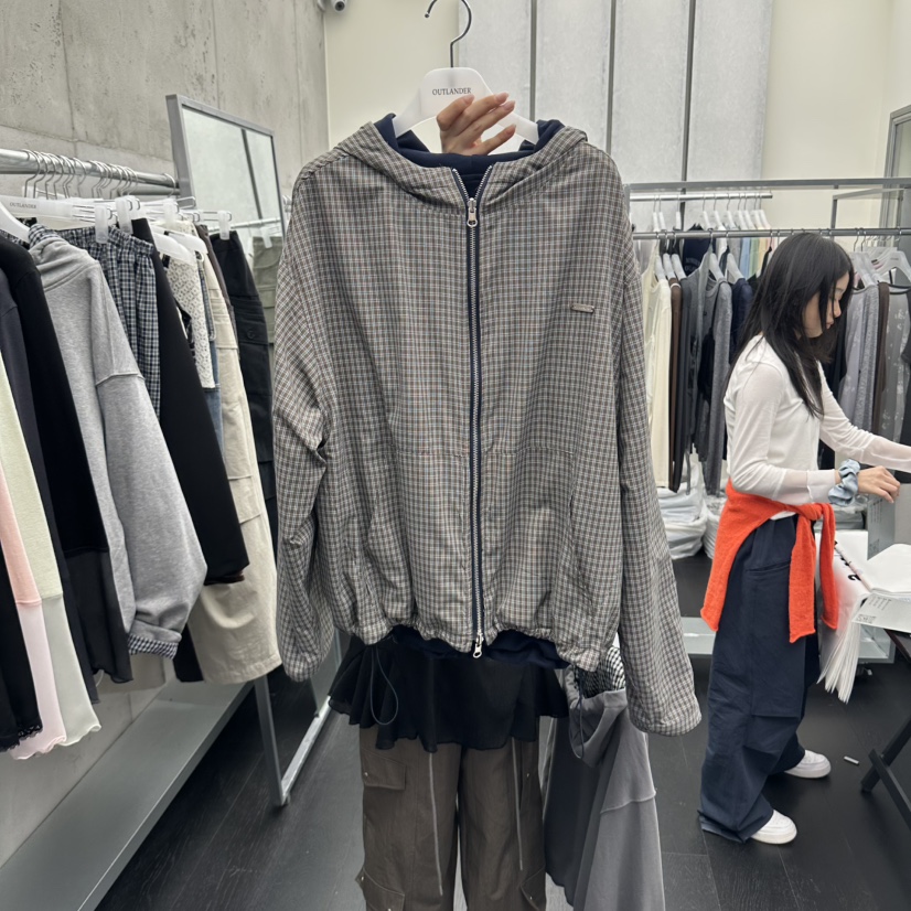 OUTLANDER東大門實拍女士新品時尚推薦休閑真品職業衛衣雙面OUTLANDER衛衣