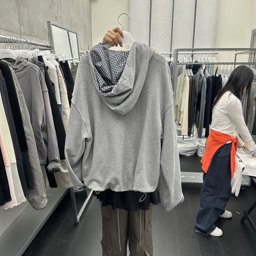 OUTLANDER東大門實拍女士新品時尚推薦休閑真品職業衛衣雙面OUTLANDER衛衣
