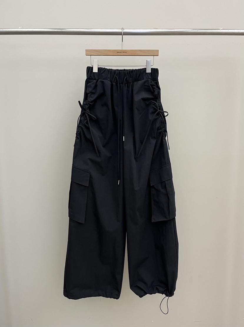 AMUSE SEOUL東大門實拍女裝新品推薦熱賣職業休閑褲絲帶AMUSE SEOUL休閑褲圖色4