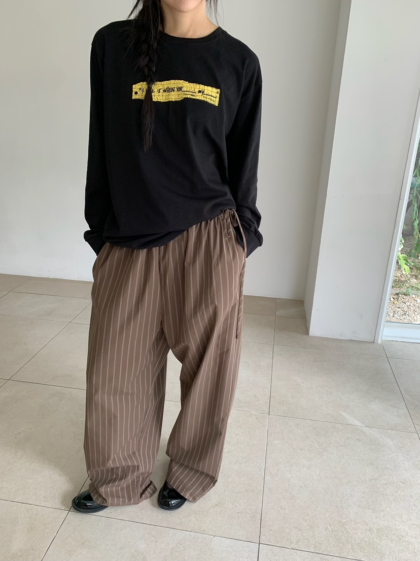 LOVEMYSANTA韓國代購女裝新款職業熱賣時尚推薦真品休閑褲LOVEMYSANTA休閑褲圖色2