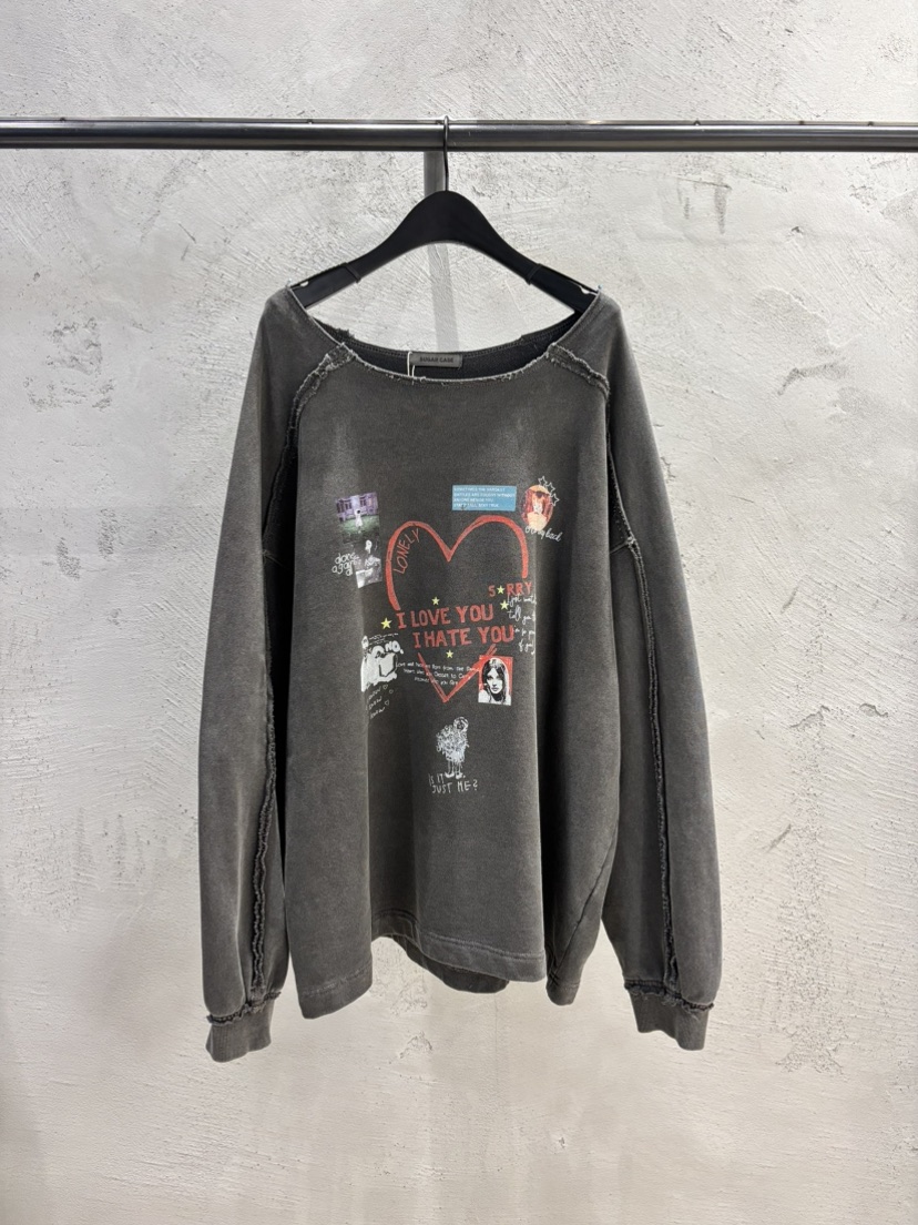 SUGAR CASE韓國直郵女裝新款時尚休閑真品職業推薦熱賣衛衣SUGAR CASE衛衣圖色2