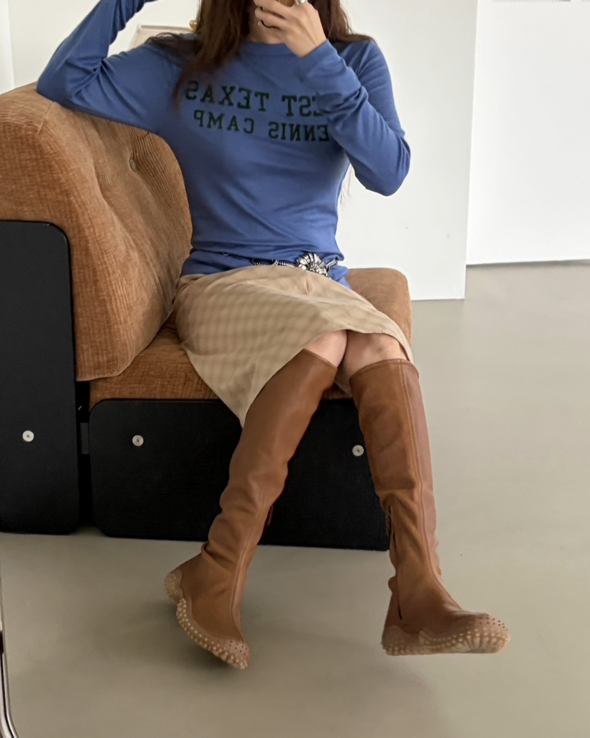 PEBBLE東大門實拍女裝新款熱賣推薦休閑職業人氣時尚長袖T恤PEBBLE長袖T恤