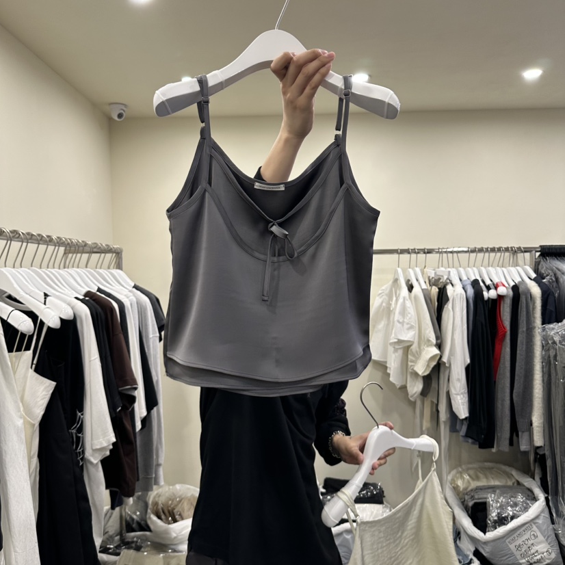OUTFIT/SOAP AMD WATER韓國直郵女裝新品時尚吊帶背心OUTFIT/SOAP AMD WATER吊帶/背心圖色2