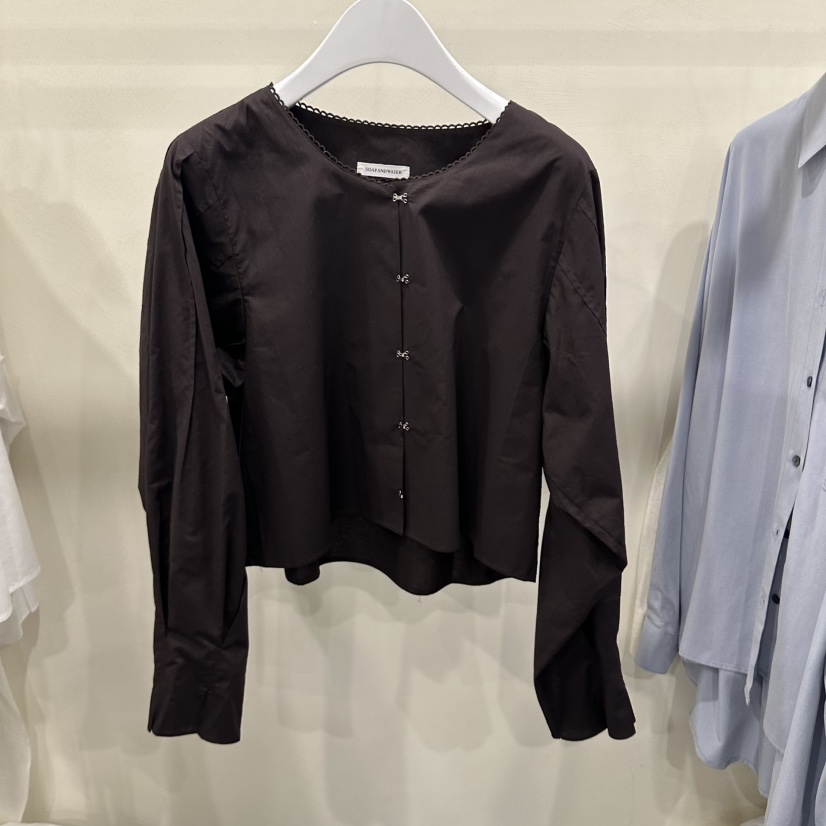 OUTFIT/SOAP AMD WATER東大門實拍女士新款休閑襯衫蕾絲衫OUTFIT/SOAP AMD WATER襯衫/蕾絲衫圖色2