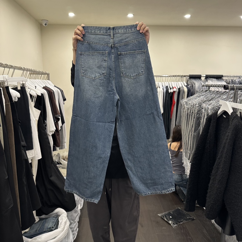 OUTFIT/SOAP AMD WATER韓國直郵女裝新品時尚真品牛仔褲OUTFIT/SOAP AMD WATER牛仔褲