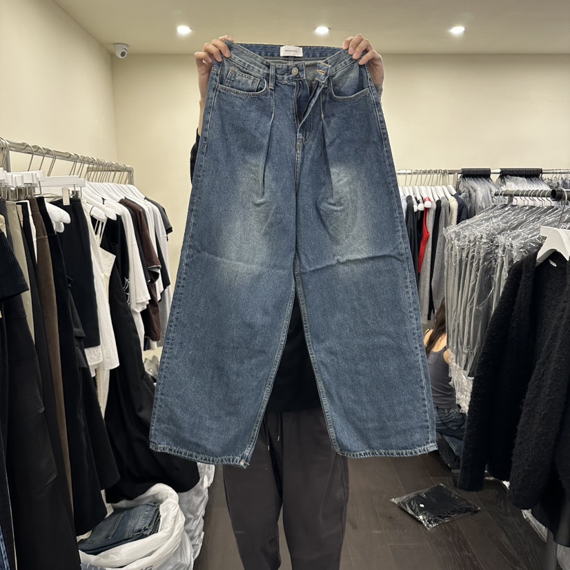 OUTFIT/SOAP AMD WATER韓國直郵女裝新品時尚真品牛仔褲OUTFIT/SOAP AMD WATER牛仔褲圖色1