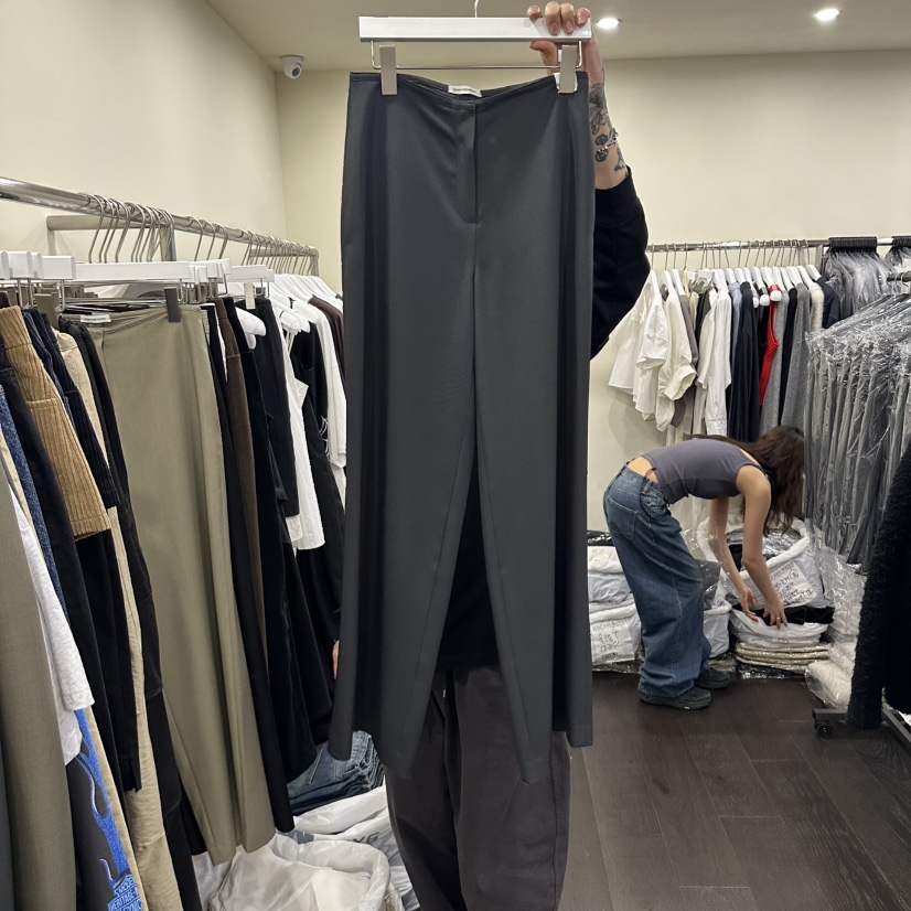 OUTFIT/SOAP AMD WATER韓國直郵女裝新款熱賣真品休閑褲OUTFIT/SOAP AMD WATER休閑褲圖色2墨色