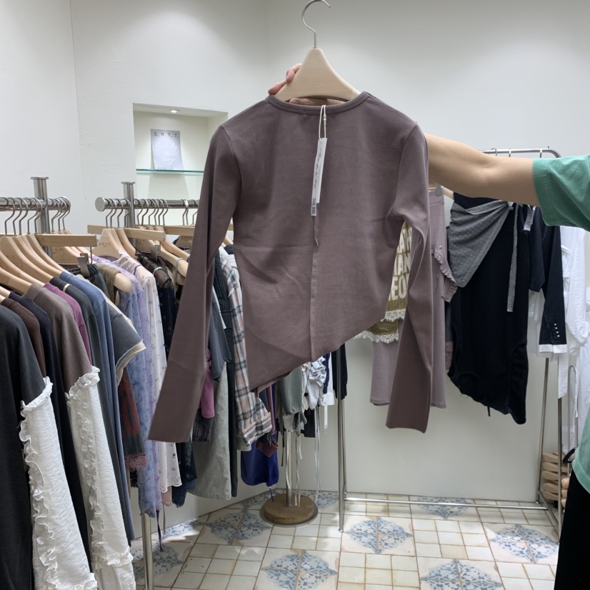 S.R.T.T.韓國直郵女士新品職業人氣推薦時尚熱賣長袖T恤S.R.T.T.長袖T恤