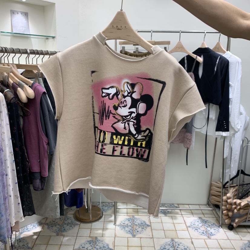 S.R.T.T.東大門實拍女裝新品推薦職業熱賣人氣馬甲運動S.R.T.T.馬甲圖色1