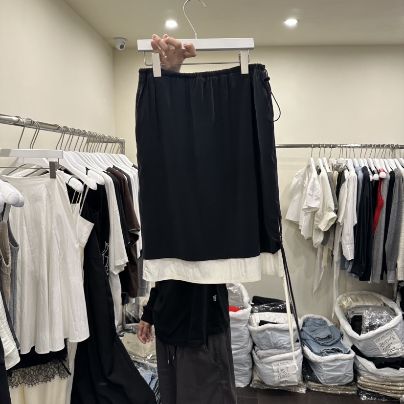 OUTFIT/SOAP AMD WATER東大門實拍女士新款推薦半身裙中短裙OUTFIT/SOAP AMD WATER半身裙/中短裙