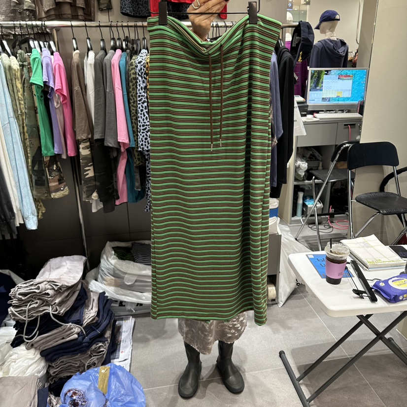 CHAVI韓國代購女裝新款推薦熱賣職業真品人氣休閑時尚長裙CHAVI長裙圖色1