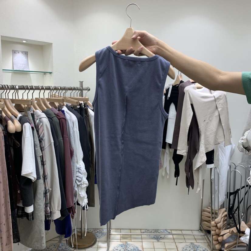 S.R.T.T.東大門直郵女裝新品職業熱賣時尚休閑吊帶背心S.R.T.T.吊帶/背心