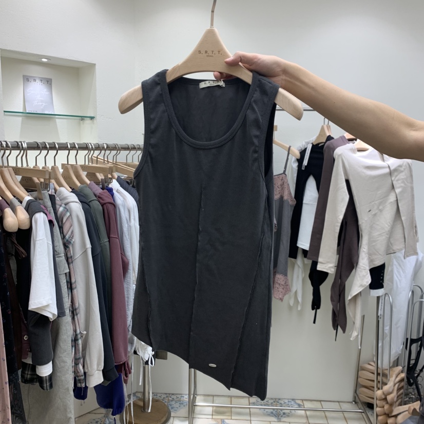 S.R.T.T.東大門直郵女裝新品職業熱賣時尚休閑吊帶背心S.R.T.T.吊帶/背心圖色3