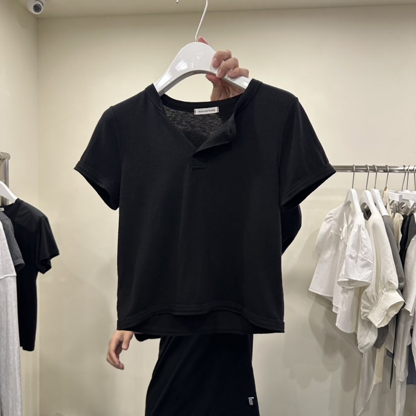 OUTFIT/SOAP AMD WATER韓國直郵女士新款人氣休閑熱賣T恤OUTFIT/SOAP AMD WATERT恤圖色2